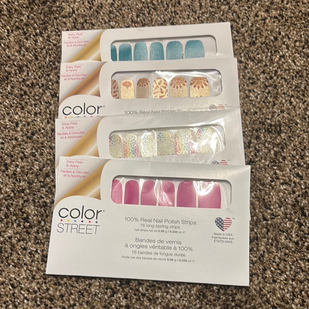 Color Street Assorted Sets NWT